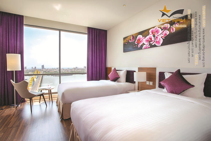 Khách sạn Vanda Đà Nẵng 4 sao - Phòng deluxe river view khách sạn Vanda Đà Nẵng