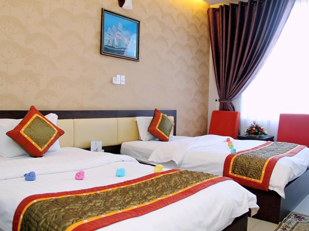 Phòng deluxe 2 giường đơn hướng biển - Khách sạn Lion Sea Đà Nẵng