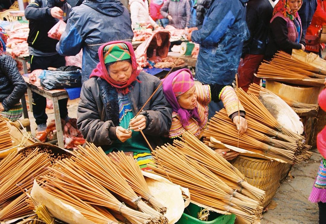 Chợ văn hoá Bắc Hà được họp vào chủ nhật hàng tuần