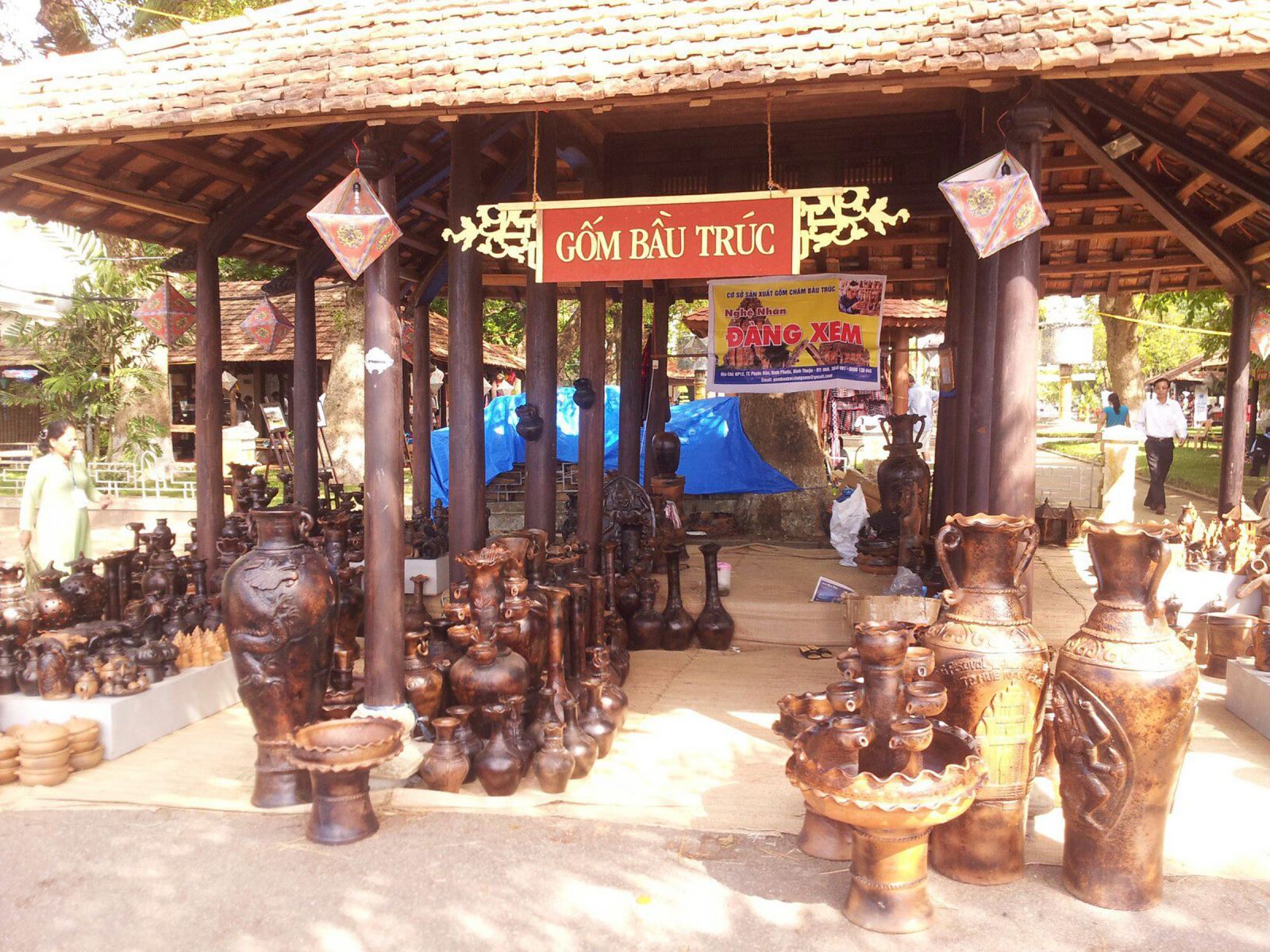 Làng Gốm Bàu Trúc là làng gốm cổ nhất Đông Nam Á