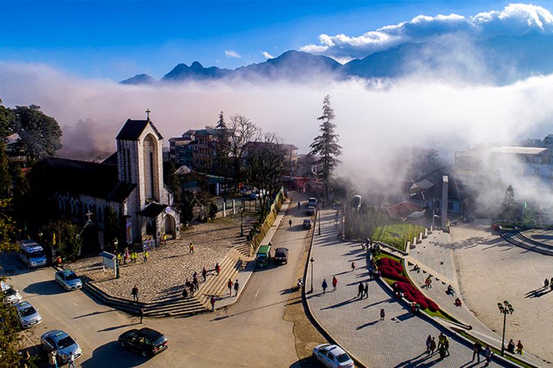 Hà Nội Sapa Cát Cát Fansipan 2 Ngày 1 Đêm