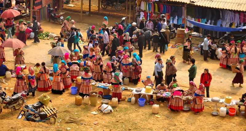 Sapa Hàm Rồng Fansipan Cát Cát Chợ Bắc Hà 3N2Đ