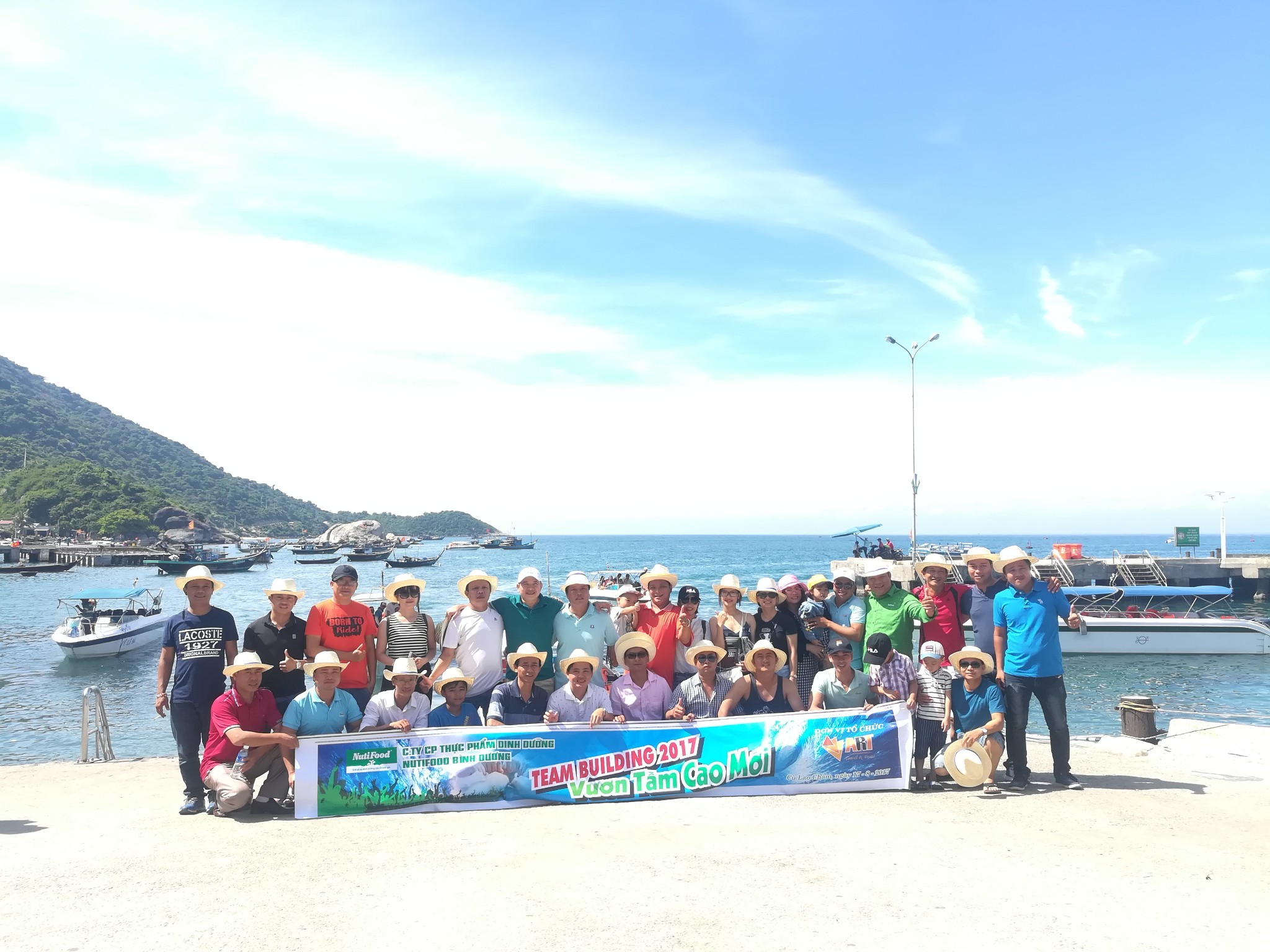 Team Building Đà Nẵng Cù Lao Chàm ngày 17-18/8/2017